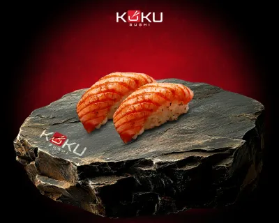 Sushi saumon caramélisé (2 pièces)