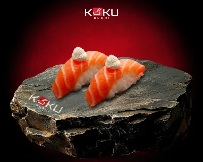 Sushi saumon cheese (2 pièces)