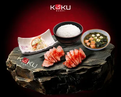 Menu TATAKI SAUMON ÉPICÉ